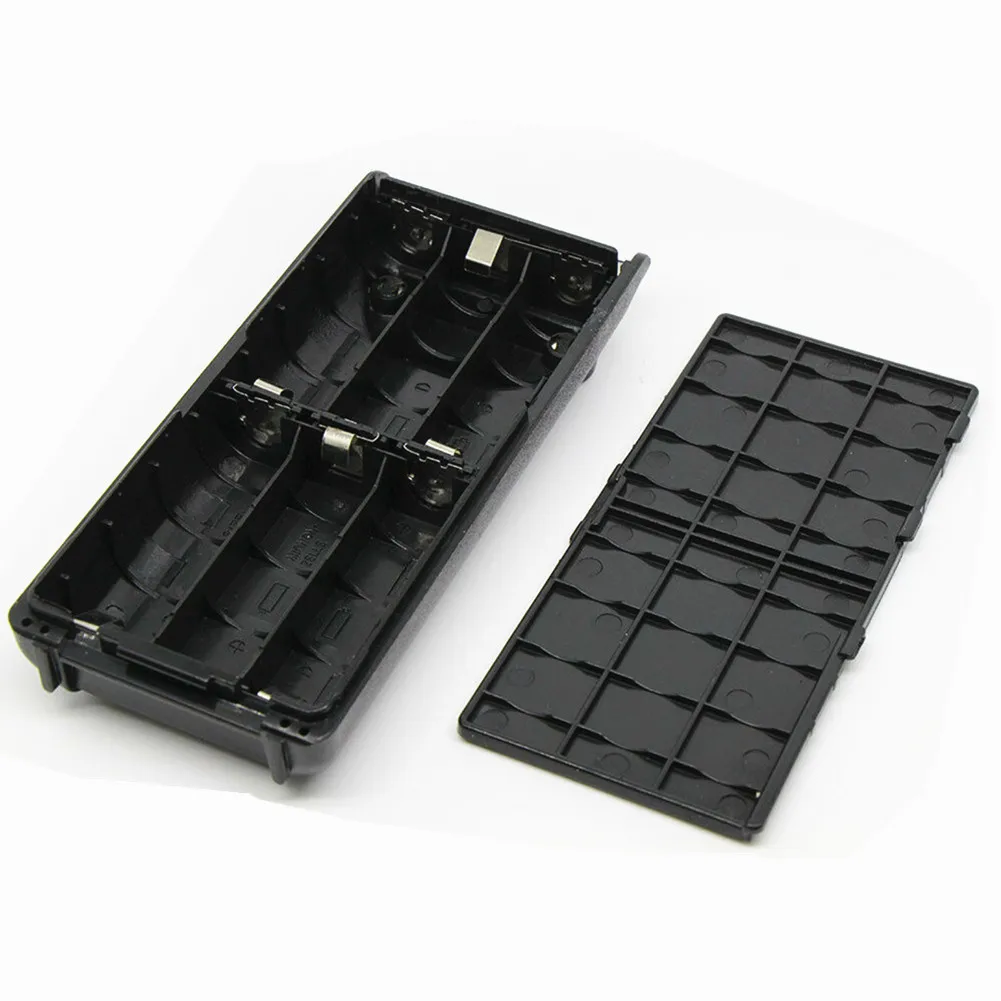 For iCOM Walkie Talkie BP-208N 6 x AA Battery Case Box Replacement For iCOM IC-V8 IC-V82 Radios Accessories Batteries Case Shell