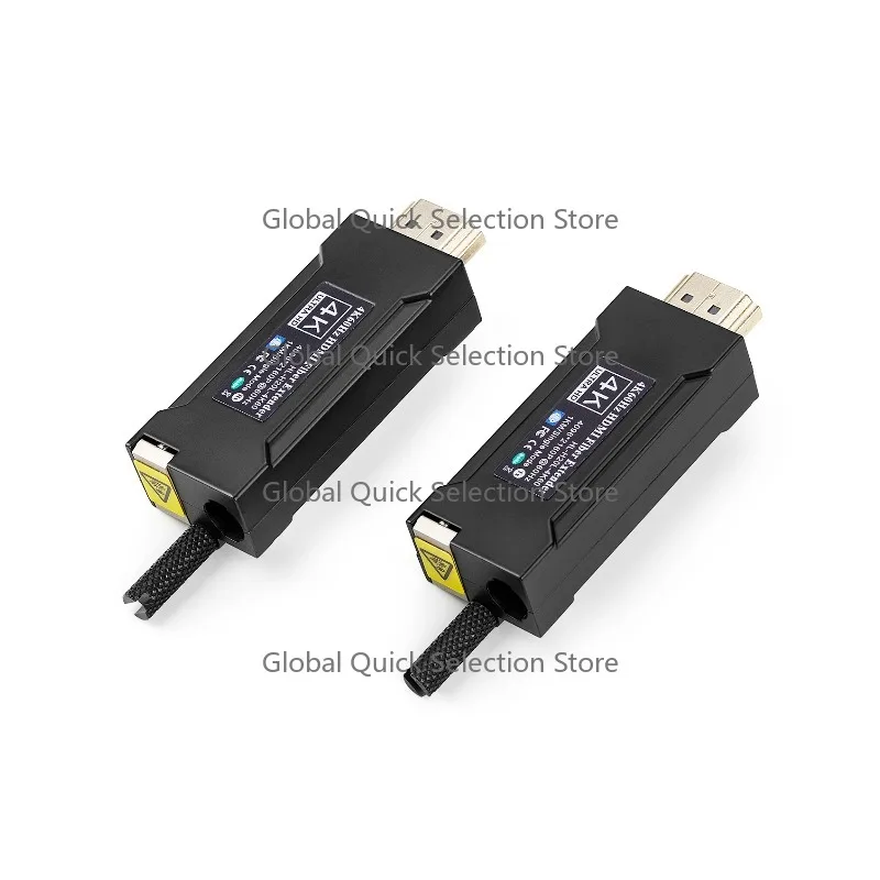 1 Channel Mini 4K@60Hz HDMI to Fiber Optic Extender Max 10KM Long Distance Transmission HDMI Fiber Converter