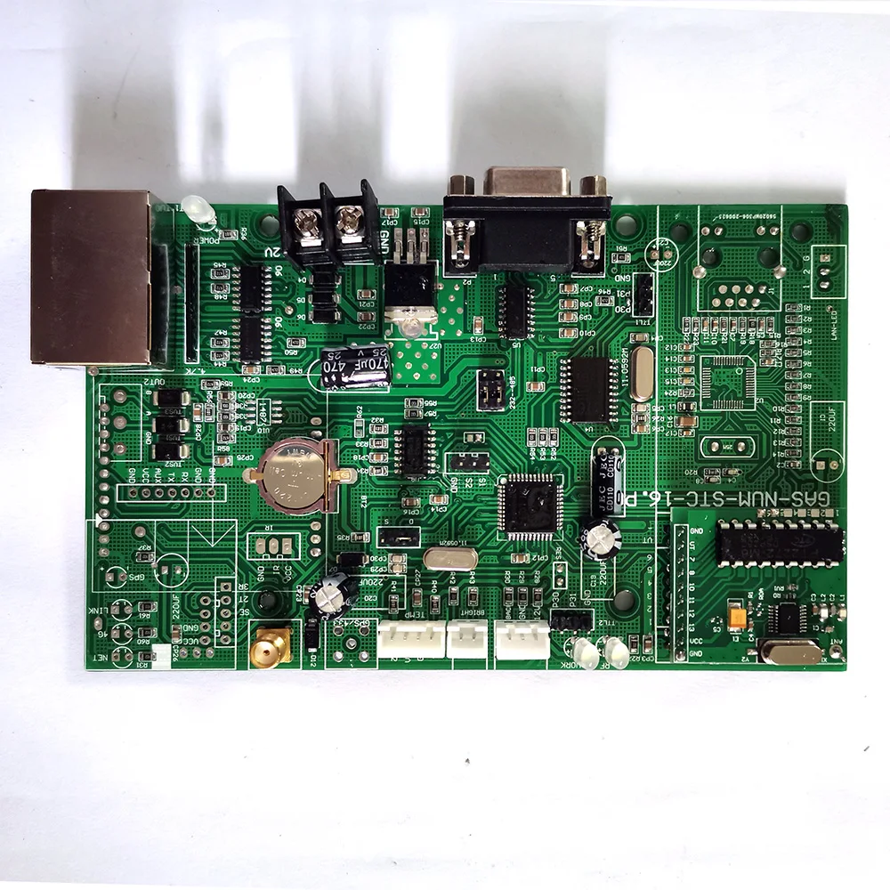LED Sign Control Board,  Gas Oil Price 88:88 LED Display Screen Main Control Card RS232&RF Control Card