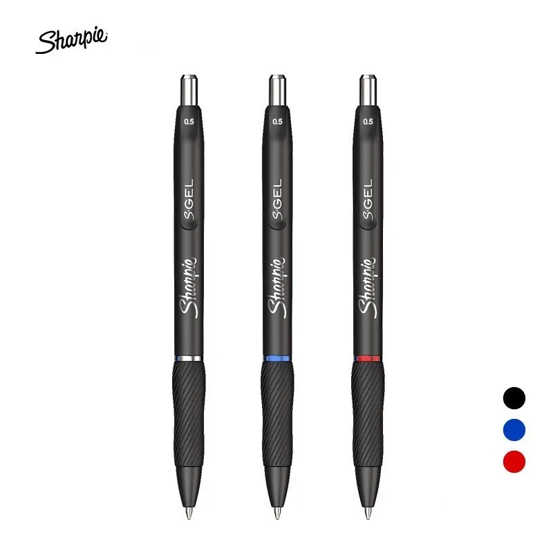 

Sharpie, нейтральная ручка, 1 шт., ручка для письма с надписью, 0,5 мм, деловая ручка с гладкой головкой