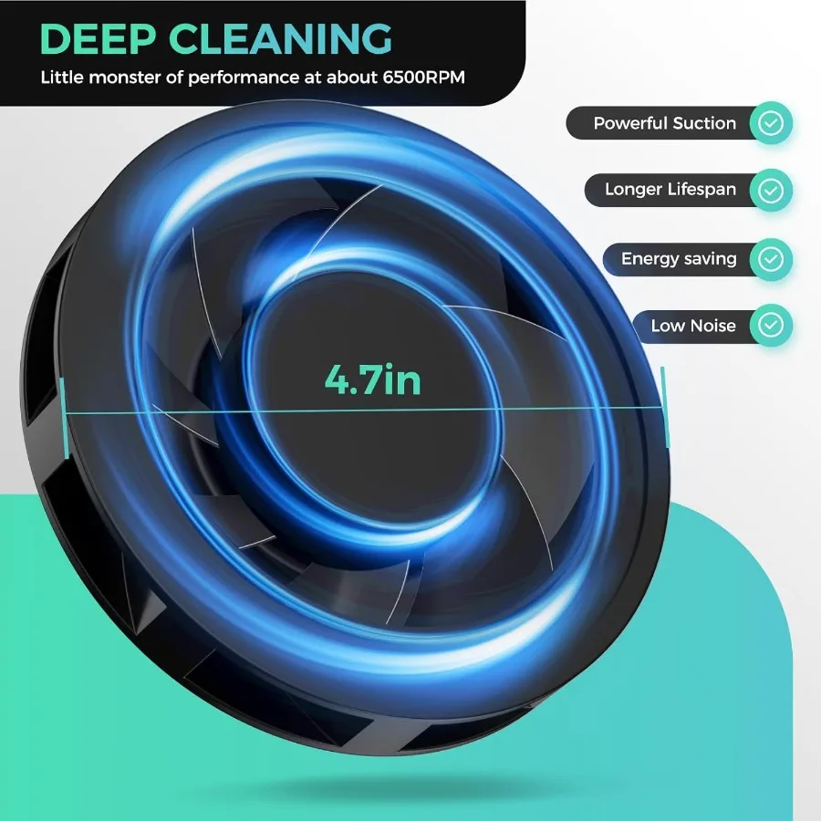 Coletor de pó profissional para unhas, 1600pa, portátil, 10 velocidades, papéis de filtro descartáveis, 30 peças, branco fosco, moderno, leve