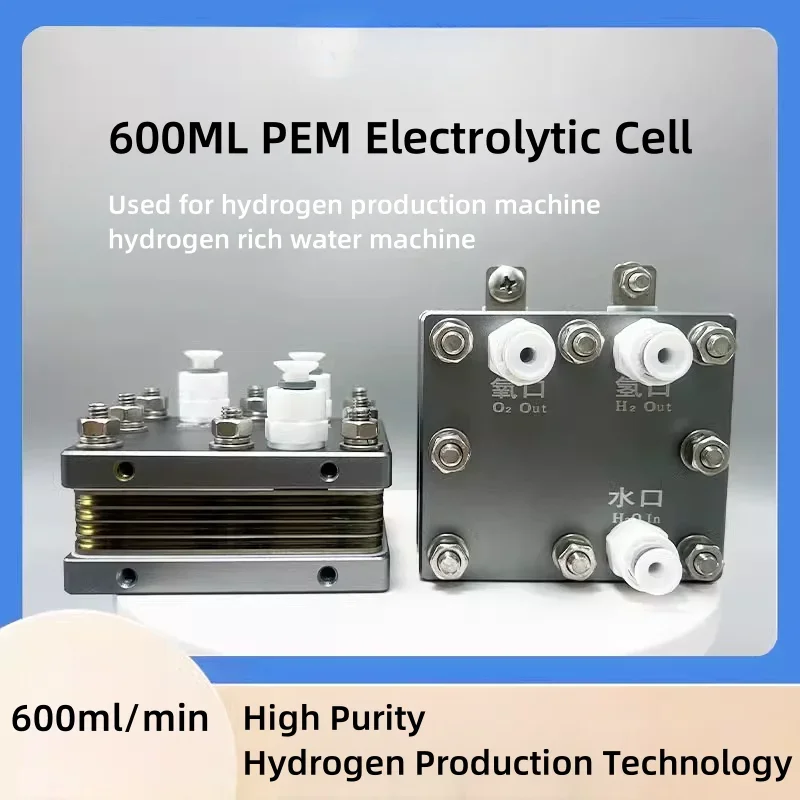 SAIDKOCC PEM Cell 600ml High Purity hho Hydrogen Generator Producing For Hydrogen Rich Water Machine