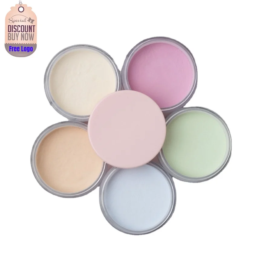 

Private Label 5colors Setting Powder Oil Control Waterproof Long-lasting Full Coverage Matte Face Makeup Cosmetic Bulk Custom