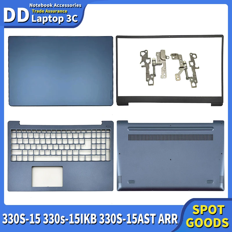 

NEW for Lenovo Ideapad 330S-15 330s-15IKB 330S-15AST 330S-15ARR Laptop LCD Back Top Cover Front Bezel Palmrest Bottom Case Blue