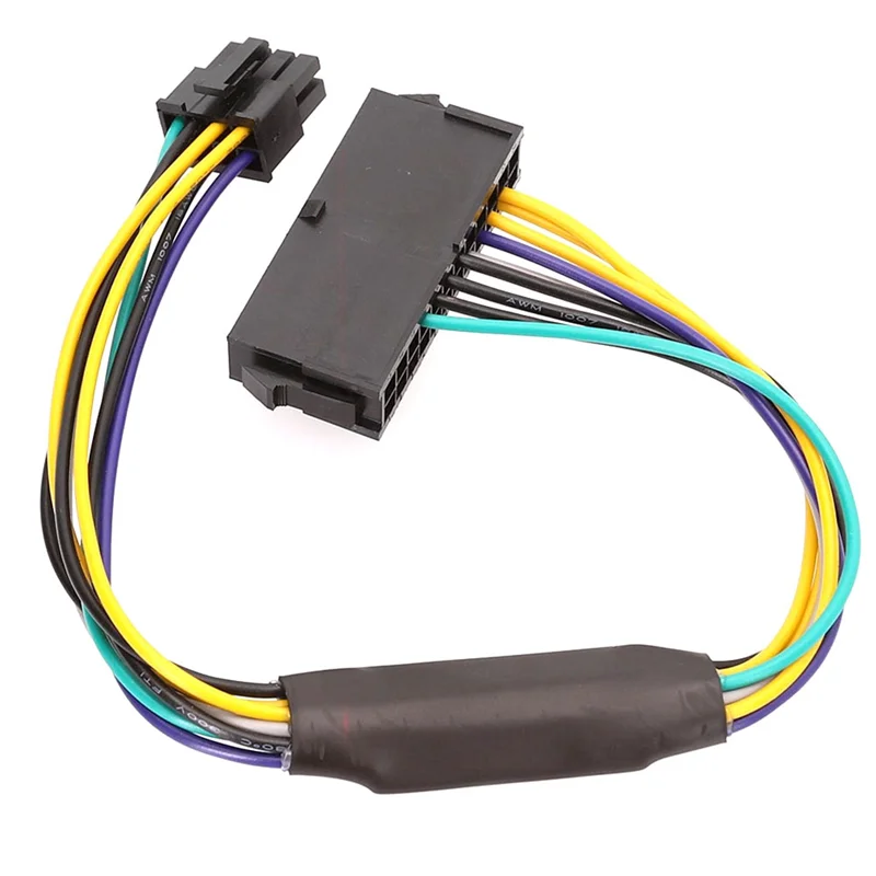 ATX 24P to 8P Adapter Cable 8 Pin Power Cable for DELL Optiplex 3020 7020 9020 T1700 Adapter Power Cable 30CM