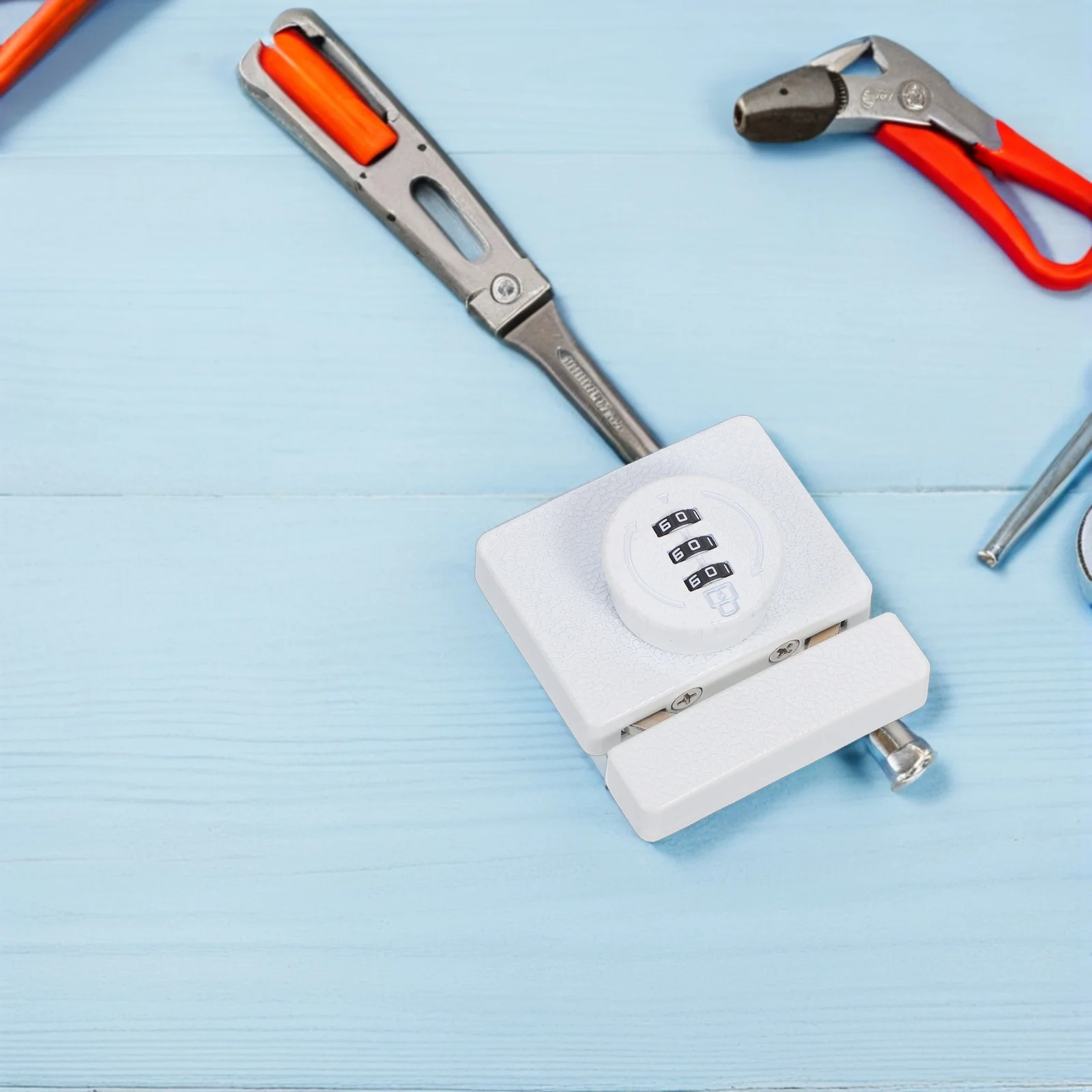 

3-механический кодовый замок для раздвижного шкафа, двери шкафа, кладовой, шкафа, защитный замок без ключа, цинковый сплав, черный