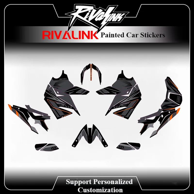 

Anti-scratch Graphics Decals Full Kit For KTM 790 890 Adventure R 2021-2024 Motorcycle Customize Full Stickers Kit