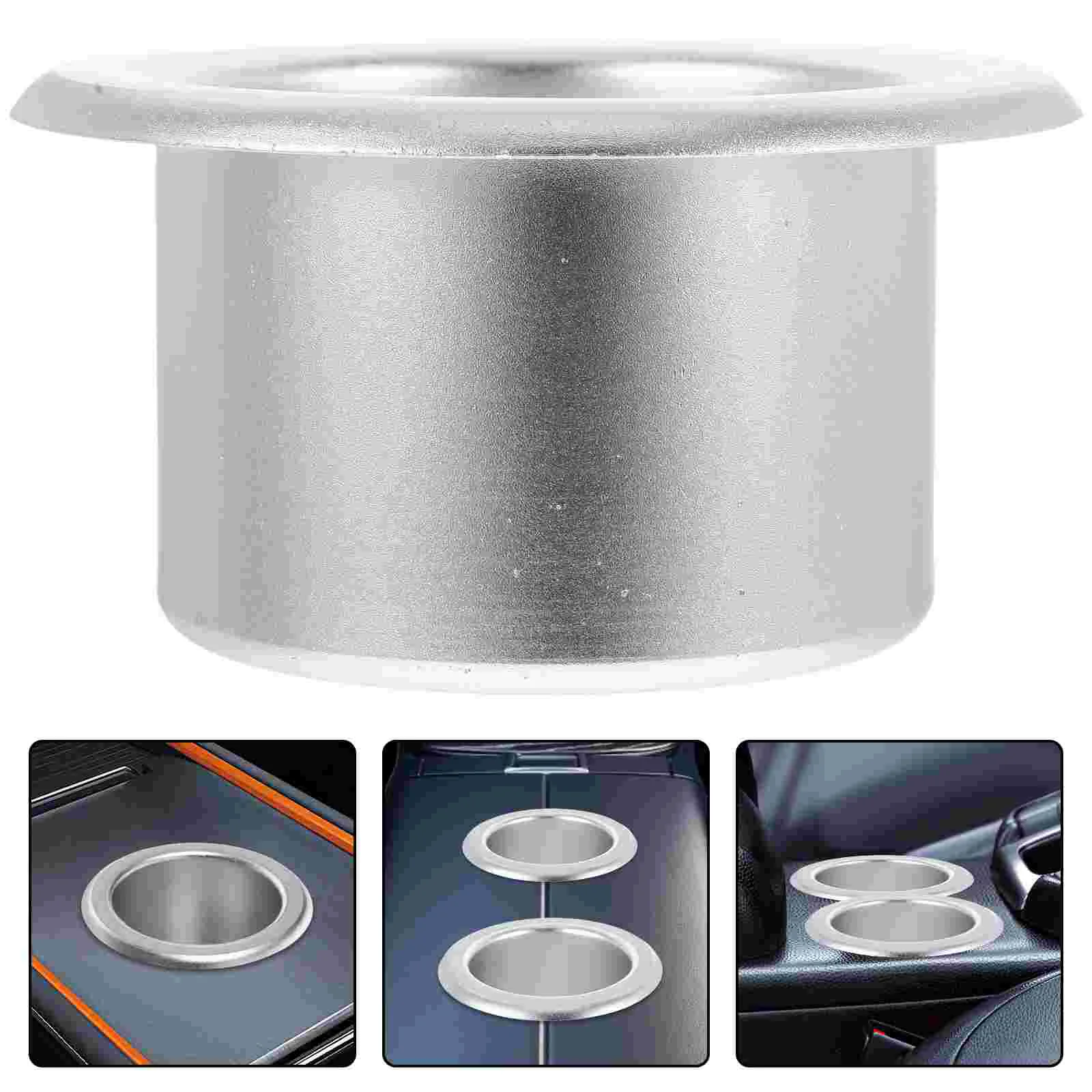 

Drinks Sofa Cup Holder Heavy Duty Metal Couch Holders Silver Tray Insert Sofatory