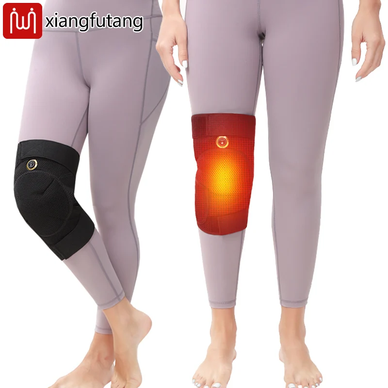 

Eletric Heating Knee Massage Device Vibration Knee Pads for Shoulder Elbow Joint Warm Massage Thermal Knee Pad Blood Circulation