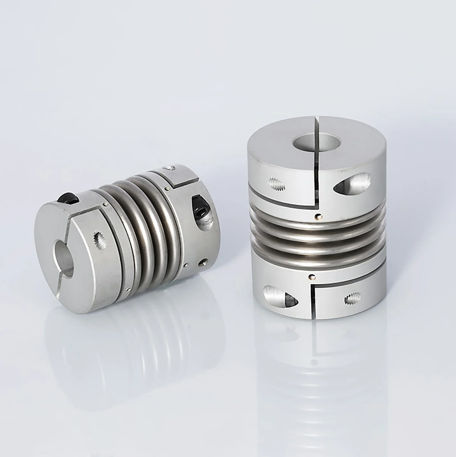 Bellows coupling CPB high torque spring screw CNC lathe stepper servo motor elastic encoder connector spring shaft coupling