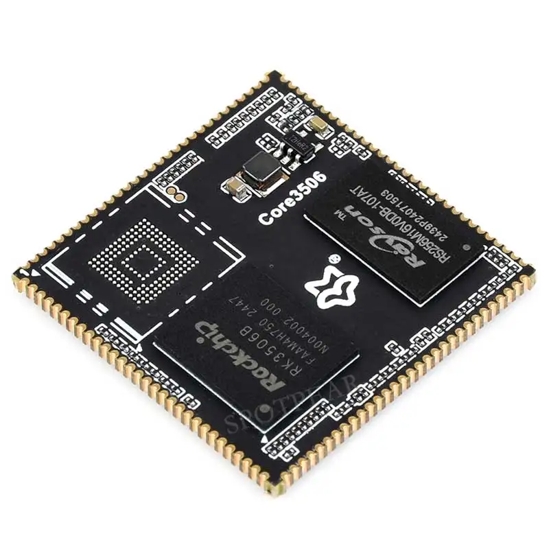 LuckFox Lyra Core RK3506B Core3506B dengan DDRL3 512MB dan Arm Cortex-M0 tiga inti terintegrasi