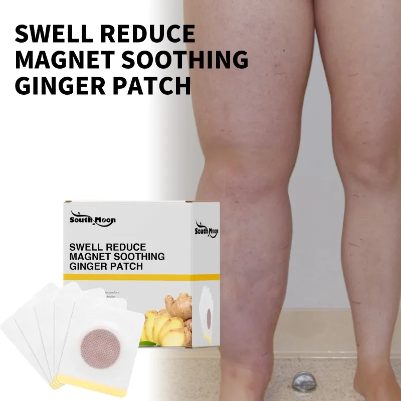 Stress Relax Ginger Foot Pads Physical Mental Boosting Beauty Health Improve Sleep Nursing Improve Sleep Body Foot Care