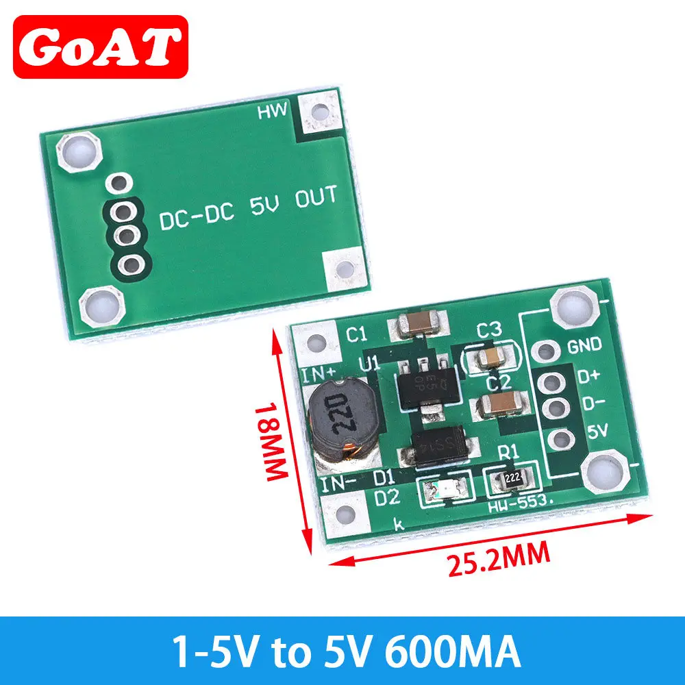 3A 5A 8A DC-DC Buck Step-down Power Supply Module 5V-12V 24V to 5V 3.3V 9V 12V Fixed Output High-Current MINI560