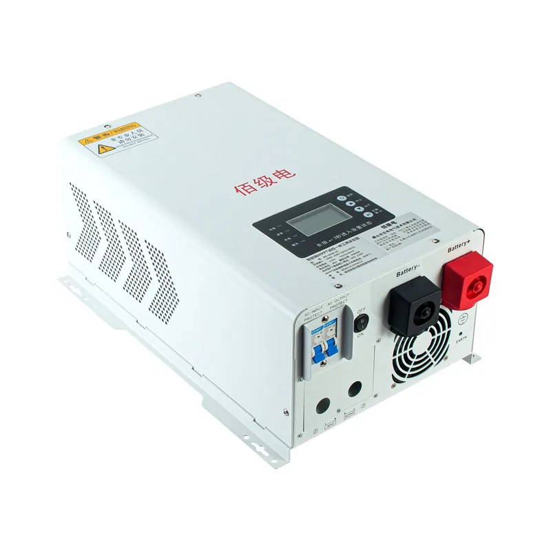 IoT 3000W 6000W 12KW Low Frequency Pure Sine Wave Inverter, Dual Voltage 110V 220V Output for Home Off-Grid