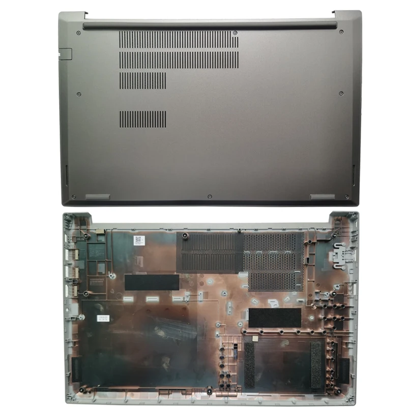 Imagem -05 - Lenovo-thinkpad E15 Gen1 Lcd Tampa Traseira Palmrest Superior Tampa da Caixa Base Inferior do Portátil Ap1d6000400 Ap1d6000410 Novo