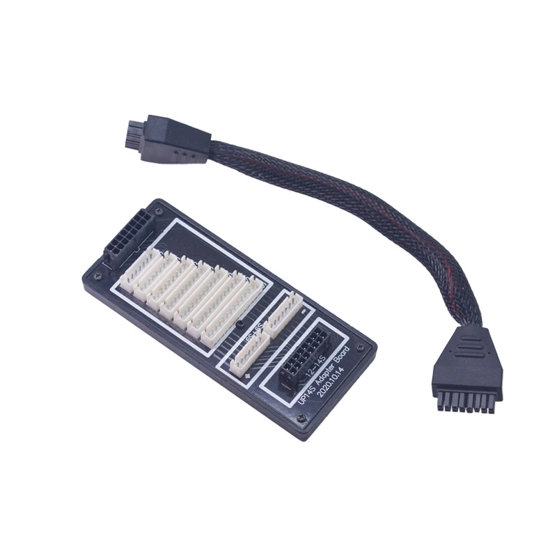 VIVaS1Set UP14S Black Expansion Charger Plate Balance Charging Adapter Board Support 6-14S Lipo Battery For RC Drone Model Airpl