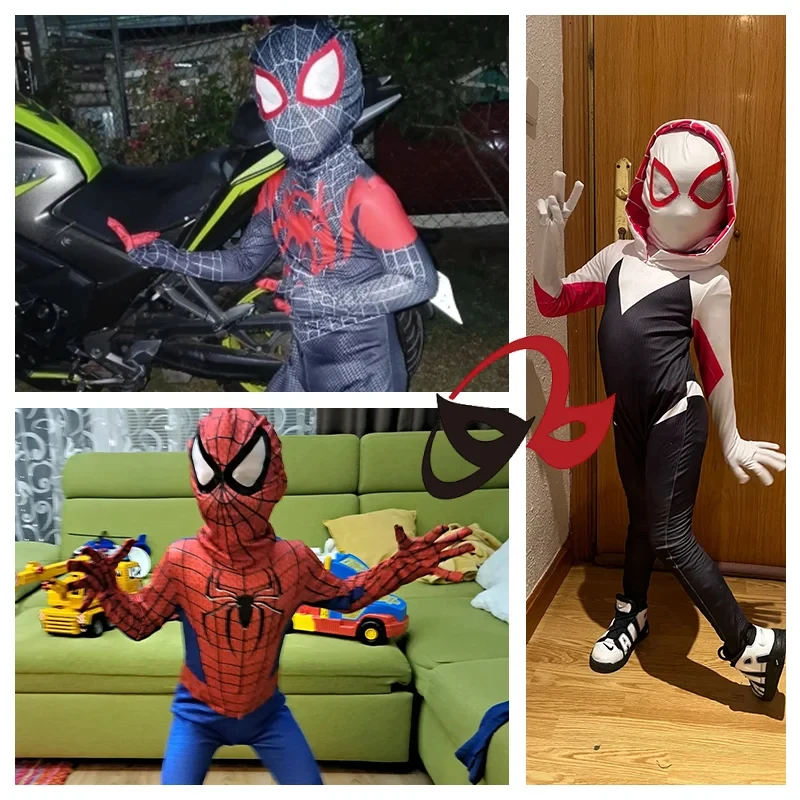 

❤2026✚Anime Superhero Costume Set Kids Mask 36 Styles Heroic Halloween Cosplay Jumpsuit Bodysuit Collection Outfit Replica Suit◀