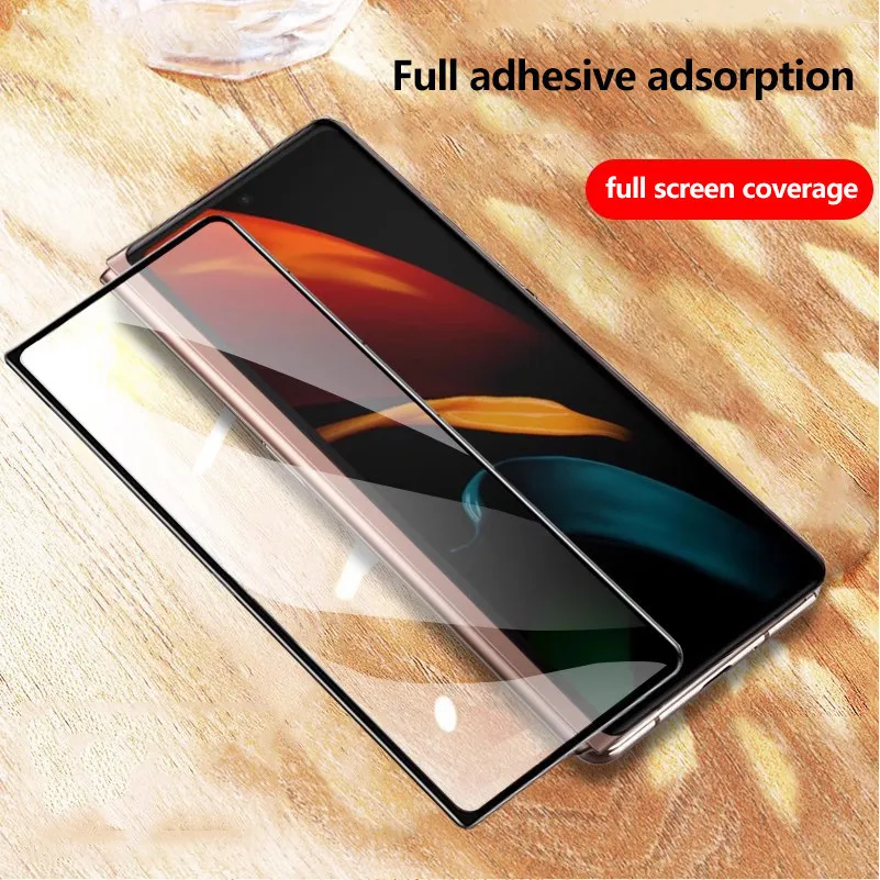 Anti-Fingerprint HD Screen Protector Glass For Samsung Galaxy Z Fold6 Fold5 Fold4 Fold3 Fold2 9H Tempered Glass Film