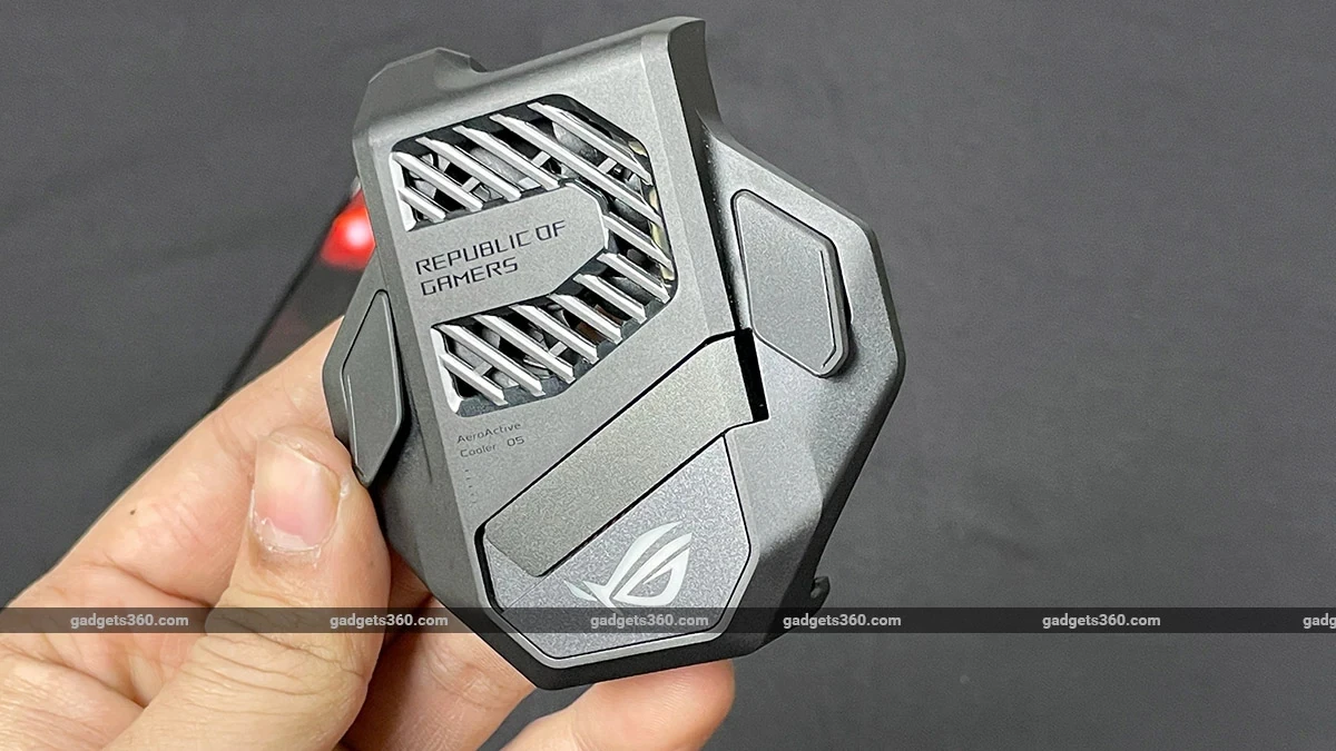 ZS673KS AeroActive Cooler 5 مروحة تبريد لهاتف ASU S ROG Phone 5 الملحقات الأصلية أزرار مادية إضافية