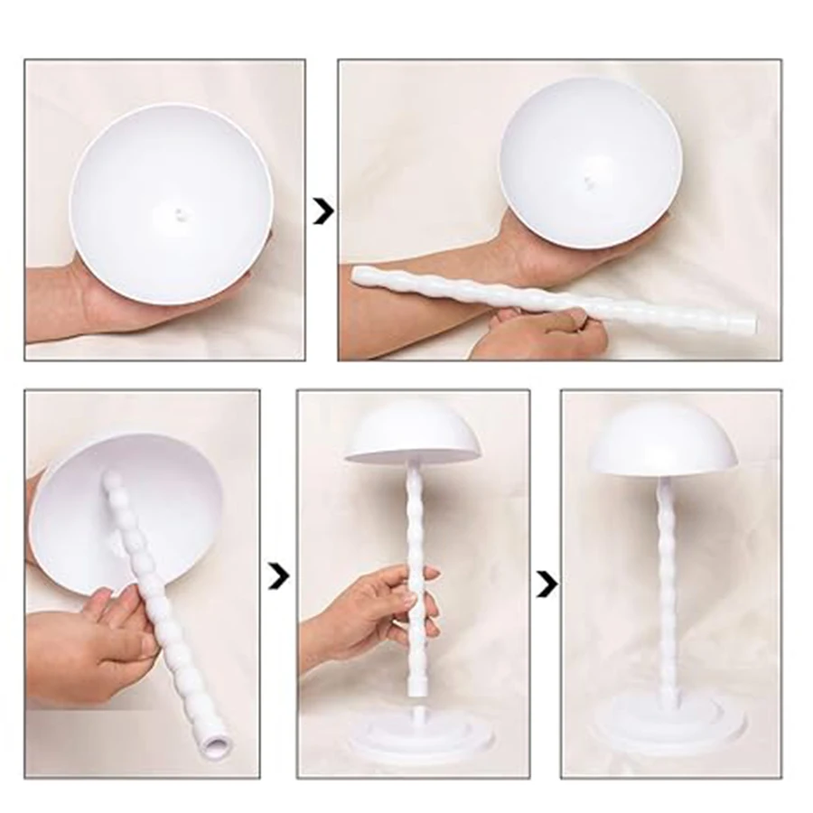 Wig Stand Tool for Display and Styling