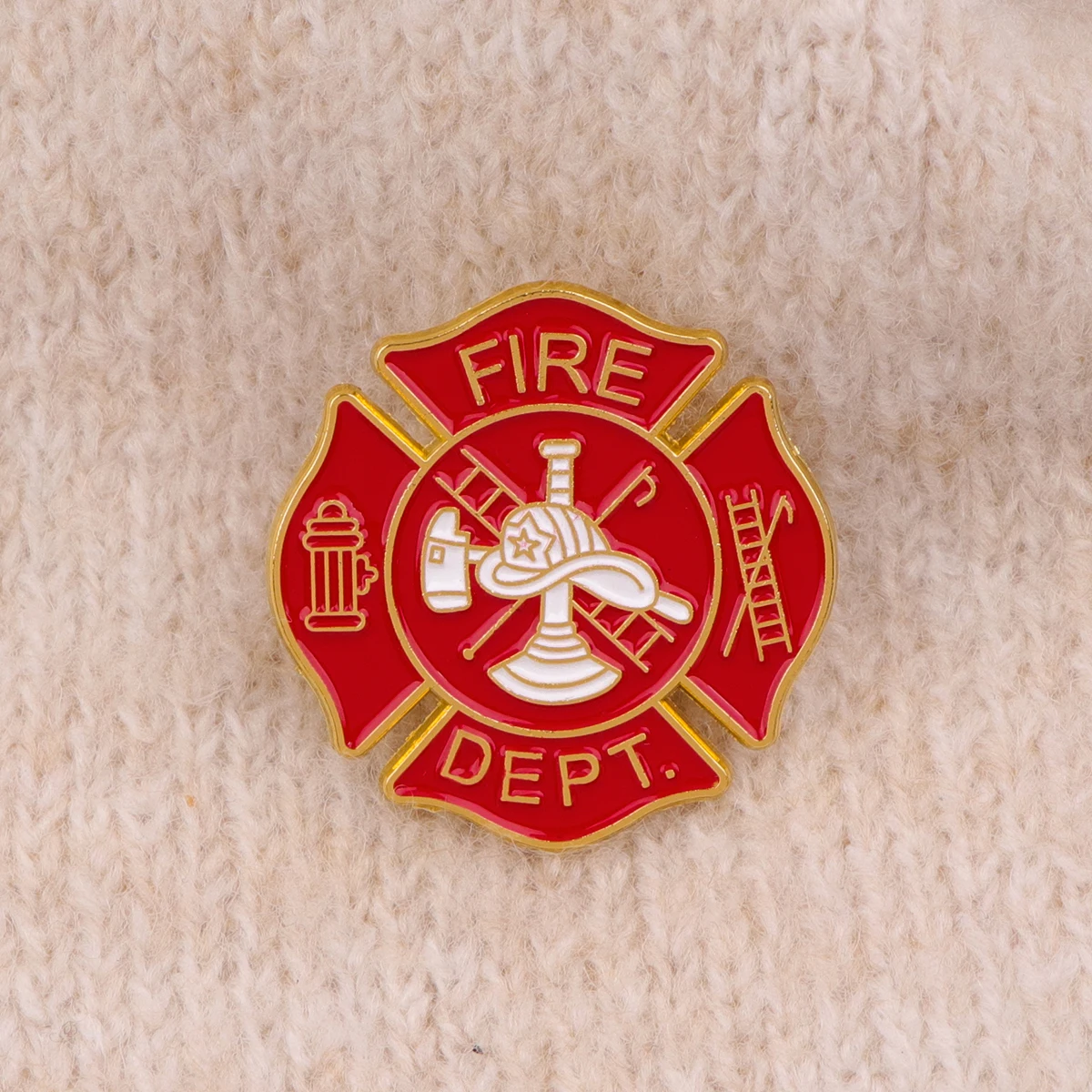 رجال الاطفاء المينا دبابيس النار دبابيس شارة التلبيب دبوس لحقيبة الظهر الملابس والاكسسوارات الأزياء والمجوهرات هدايا عيد الميلاد #2