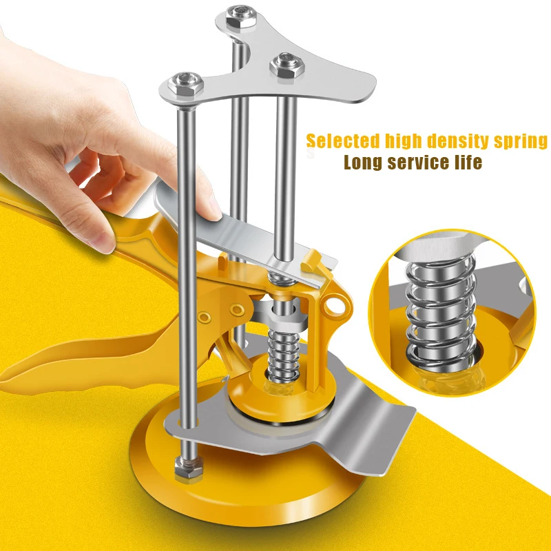 Wall Tile Manual Lift Unit Wall Tile Positioner Tile Tools Adjustable Height Positioner for Tile Leveling Systems