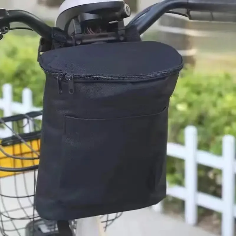 

Motorcycle Electric Bicycle Handle Bag Multifunctional Carrying Bicycle Front Storage Bag
