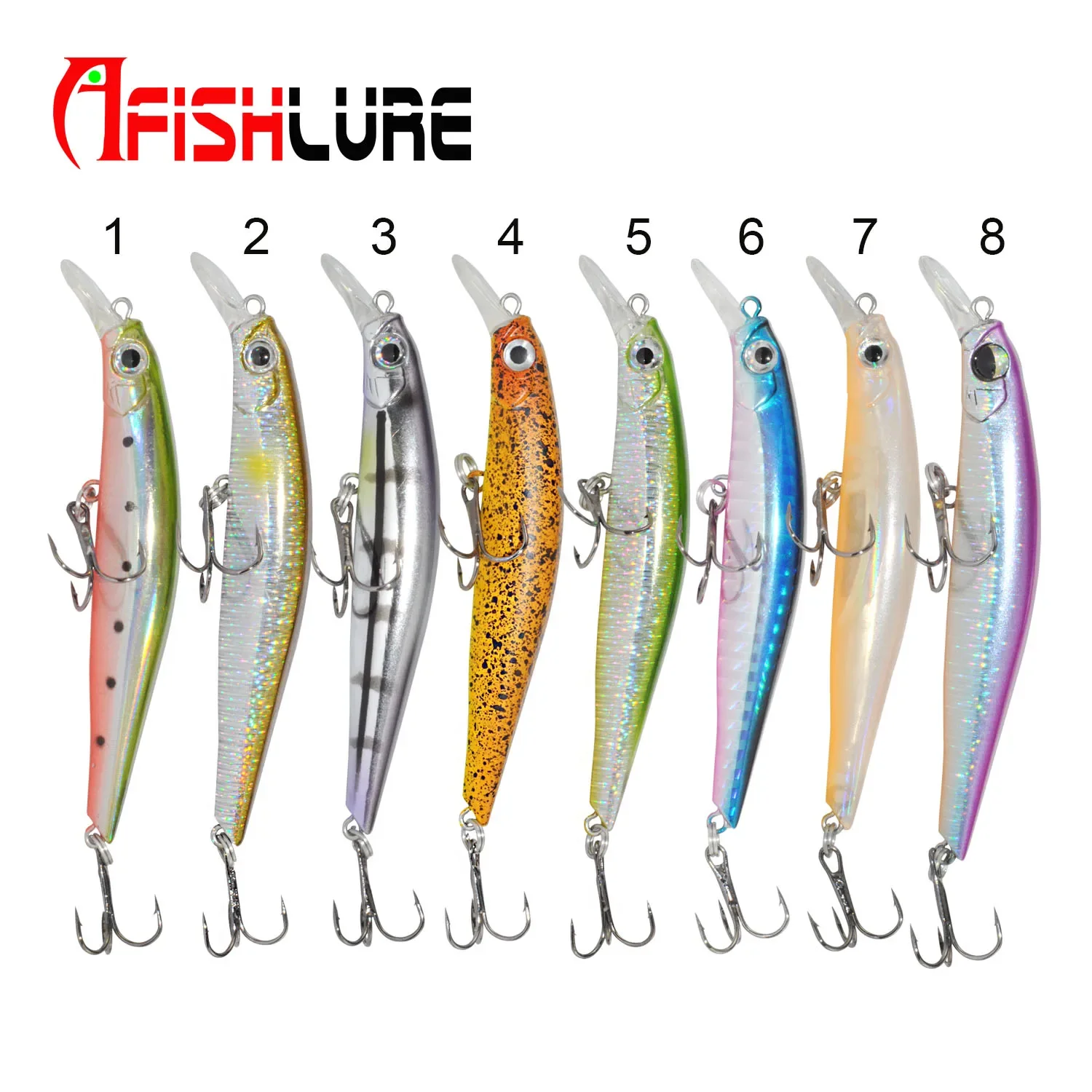 Afishlure Artist FR Lures Sinking Minnow Hard Lure Long Casting Fishing Lures Artificial lures