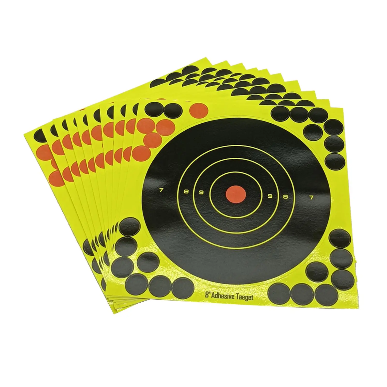 10 Pcs Reactive Targets 8