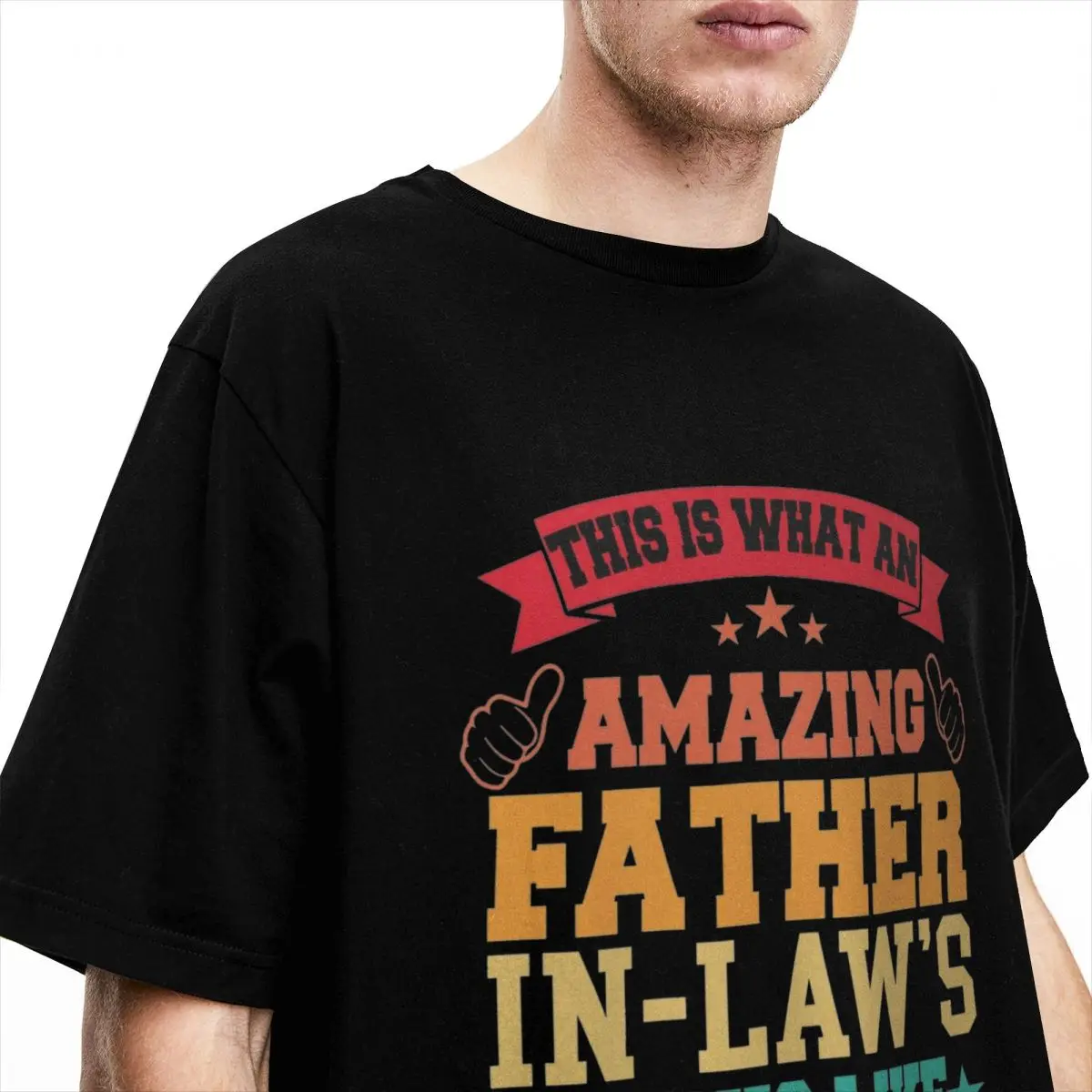 This Is What An Amazing T-Shirt Summer Happy Fathers Day Aesthetic T-Shirts Cotton Hippe Tee Shirt For Men Short Sleeves Clothes