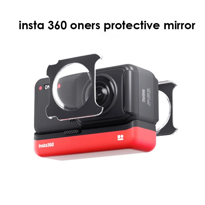 Panoramic Camera Lens Guards For Insta360 Shadow Stone ONE RS/R Protector Cover For Insta 360 ONE RS/R Action Camera Accessories