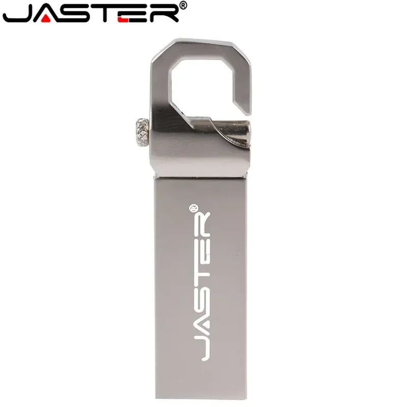 JASTER USB Flash Drive 64GB Metal Pen Drive USB Stick 32GB Pen Drive Real Capacity 16GB USB Flash