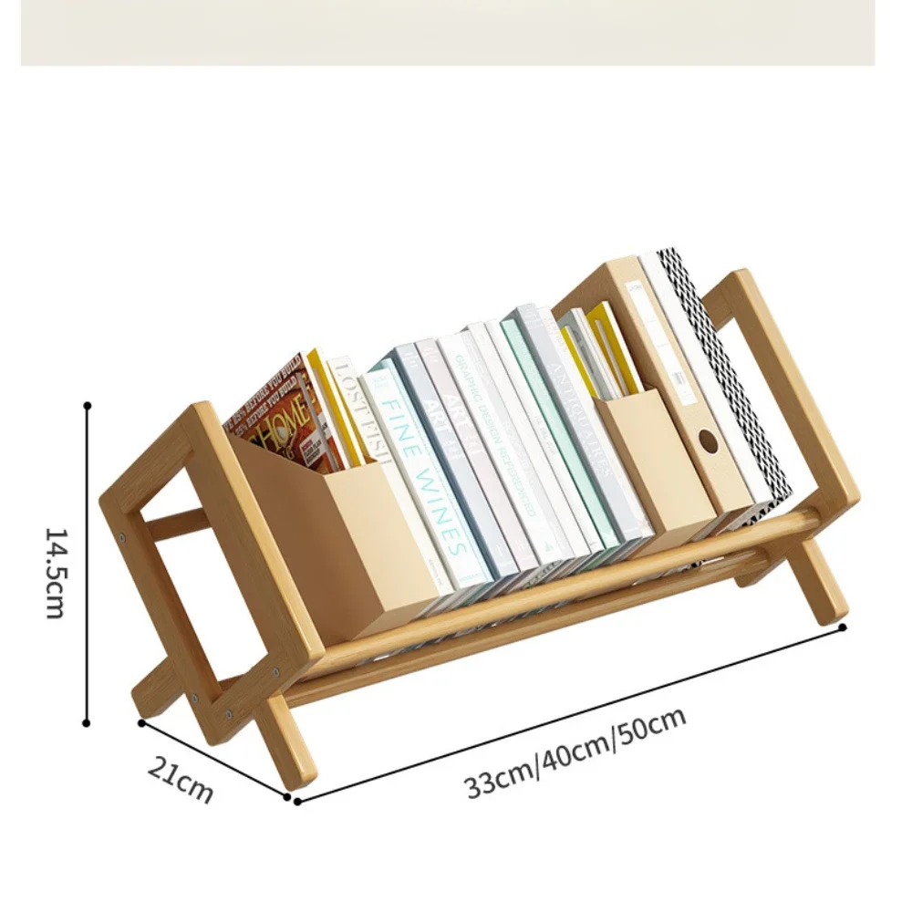 Simple Desktop Bookshelf Magazine Rack Office Documents Books Storage Shelf Student Economy Stand Utility Organizer Shelves