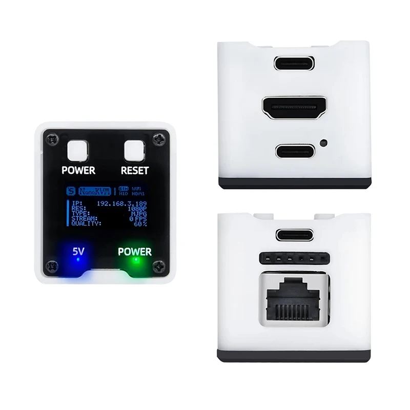 Sipeed NanoKVM Mini Servidor de operação e manutenção de controle remoto compatível com HDMI Raspberry Pi para PiKVM
