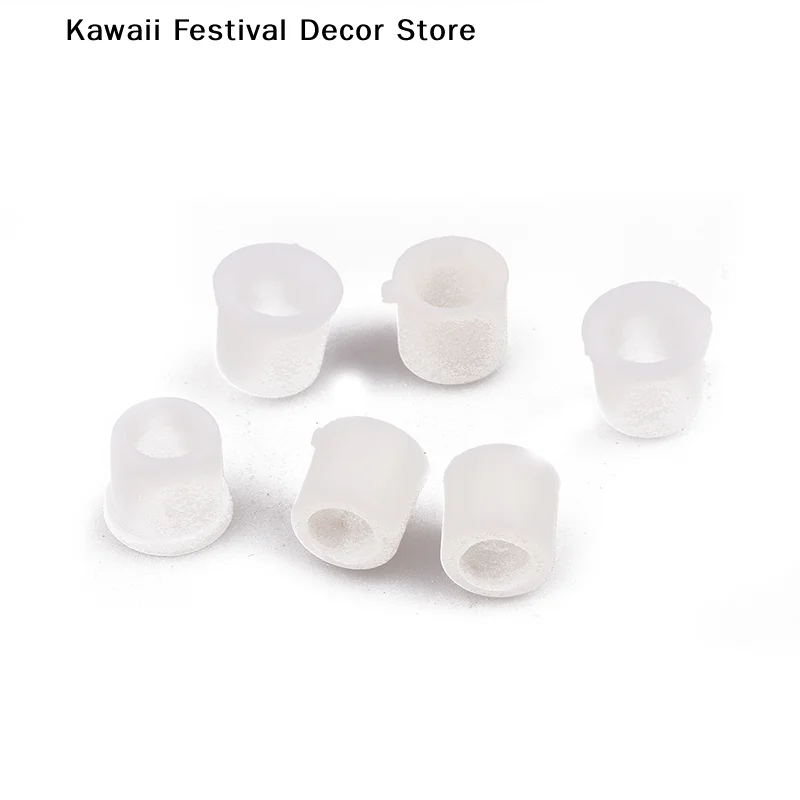 【K】For Air Conditioner Refrigerator 10PCS R410A/R22 Refrigerant Filling Tube Plastic Sealing Gasket Valve Pipe Rubber Ring