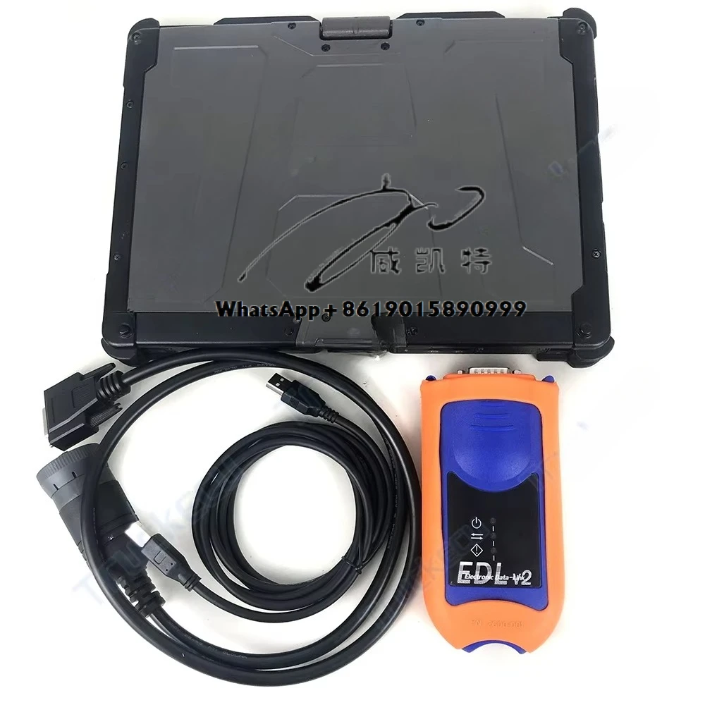 

V100 Laptop for AG CF EDL V2 V5.3 Advisor Agriculture Tractor Construction Service Electronic Data Link Diagnostic Tool