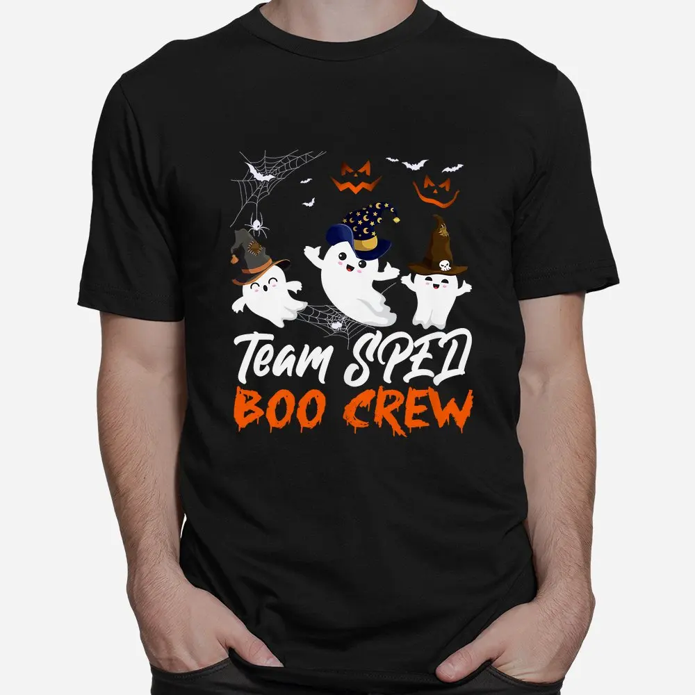 

Team Sped Boo Crew Halloween Ghost Sped Special Ed Teacher Shirt