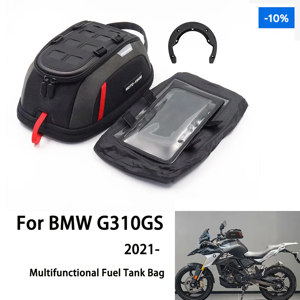 Kits de tanque de combustible de liberación rápida multifuncional para motocicleta, bolsa de tanque para BMW G310GS G310R G310 GS 2021 2022 2023 2024, 2025 G 310 GS