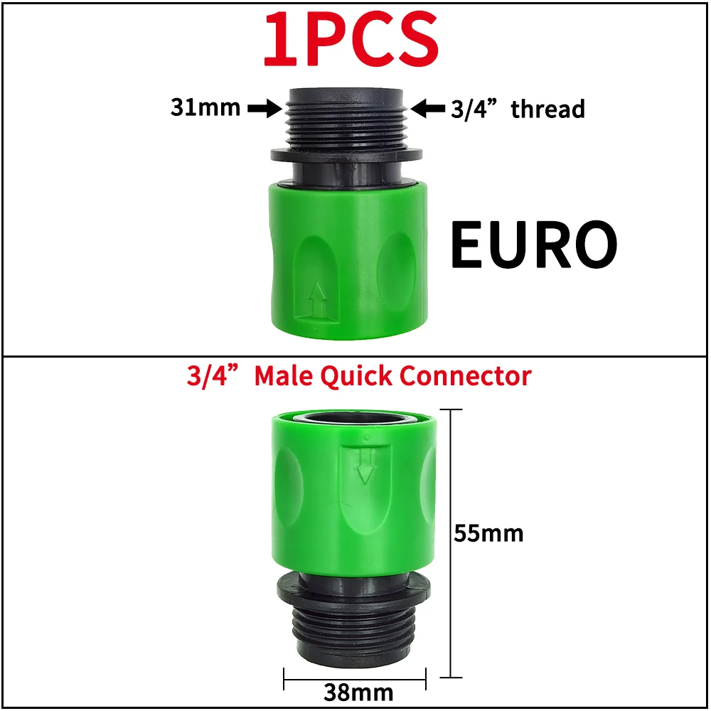 Garden Tap Adapters Quick Connectors 1/2\