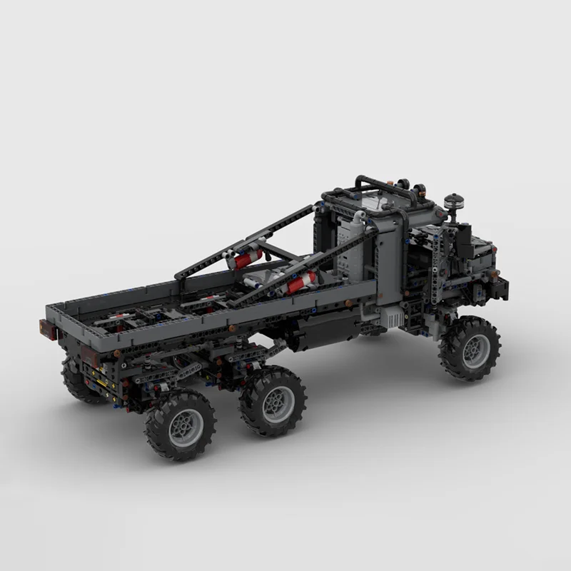 Urban Vehicle Moc Building Bricks Modular Trial Truck Model Technology Blocks Christmas DIY Toy Construction Holiday Gifts