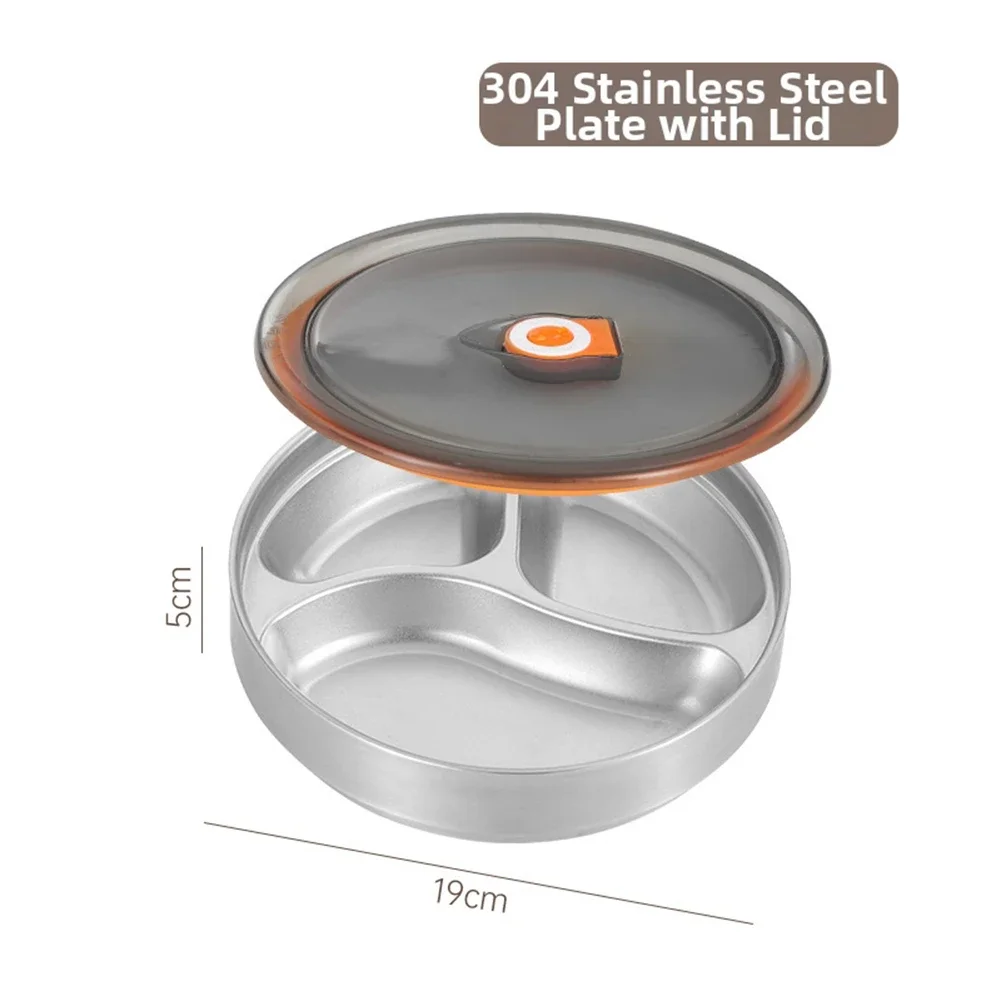 Portable Lunch Box Stainless Steel Insulated Lunchbox Heatable Lunch Container Leak-proof Stackable Leakproof Lunchbox ﻿