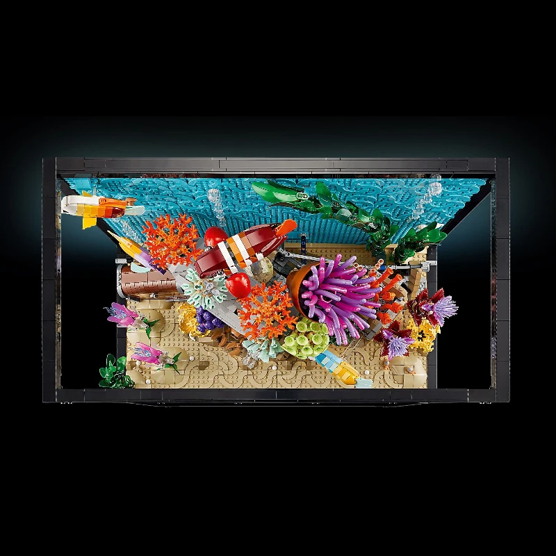 

2026 New Tropical Tank Building Blocks Bricks Model Assemble Toy For Boys Girls Gift