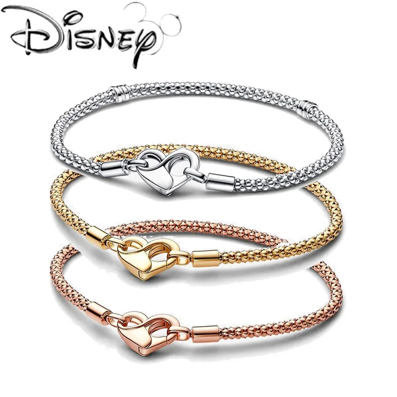 Disney 2025 new creative Bracelet Moment Unlimited bracelet fit Pandora Pendant DIY women's exquisite high quality jewelry gifts