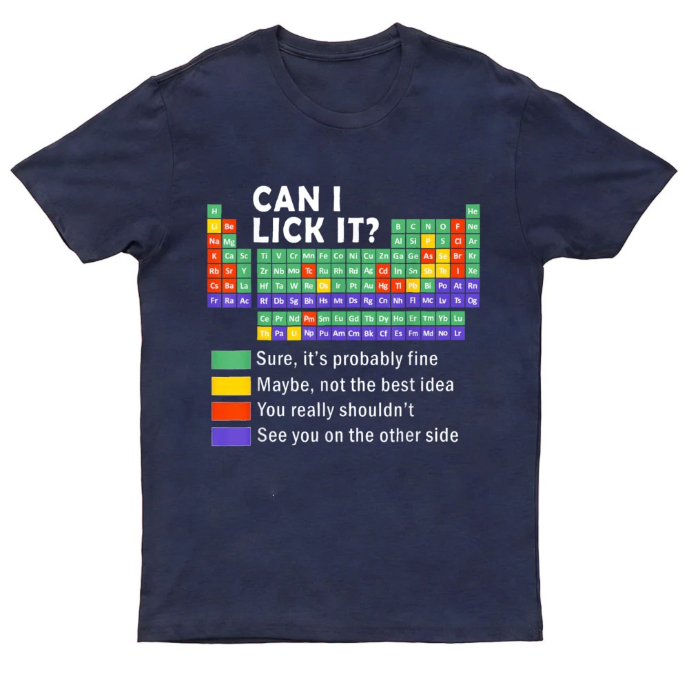 Fun Elements Periodensystem Farbcodemuster T-Shirt für Männer und Frauen, Chemie-Witz, Wissenschaftslehrer, Schüler-T-Shirt – Detail 4