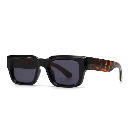 Imagen 2 del producto Nuevas gafas de sol cuadradas Retro para mujeres y hombres, gafas de sol con montura Vintage de marca de lujo a la moda, gafas de sol modernas para mujer y hombre con protección UV400