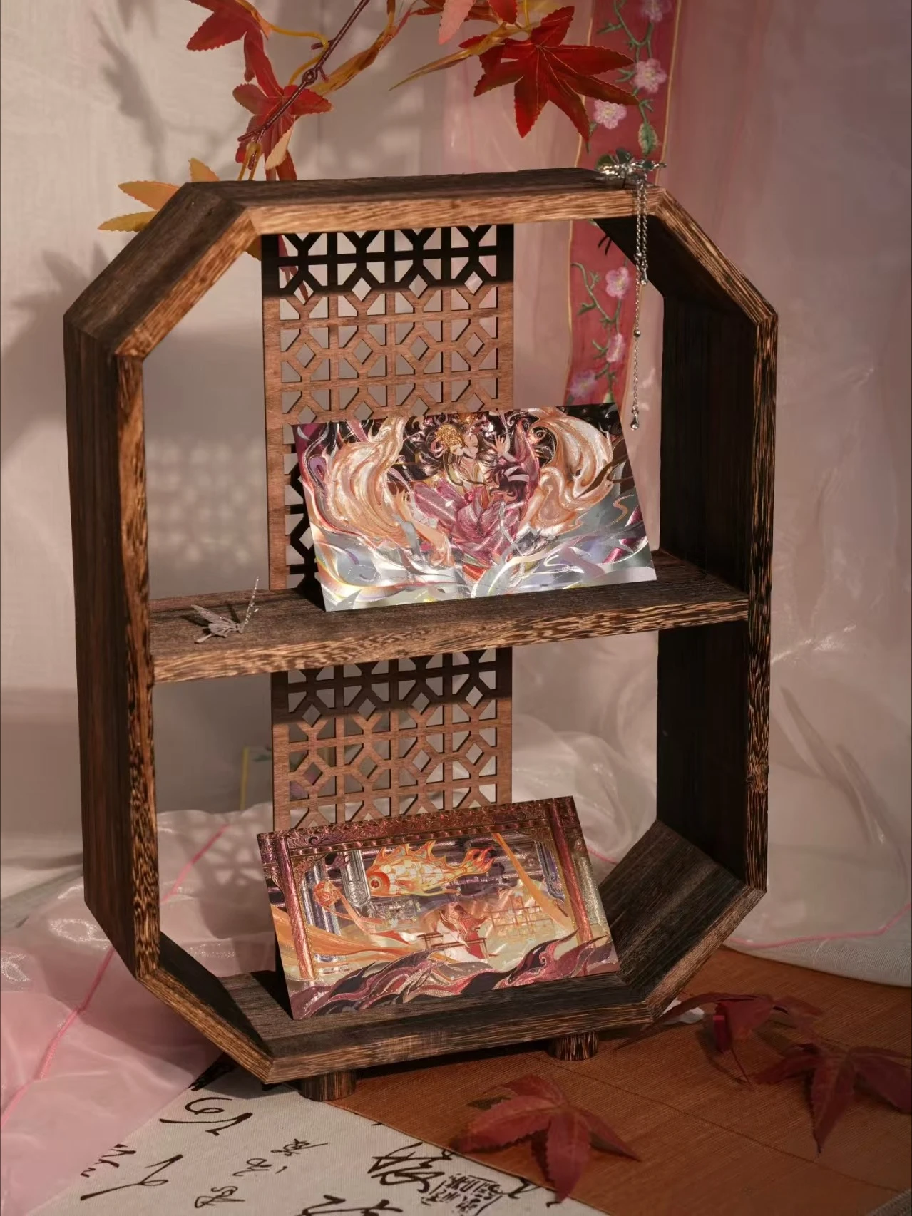 In Stock Official ‌Heaven Official's Blessing X HORSH Hua Cheng Xie Lian Acrylic Stand Badge Transparent Card Invitation Letter view 6