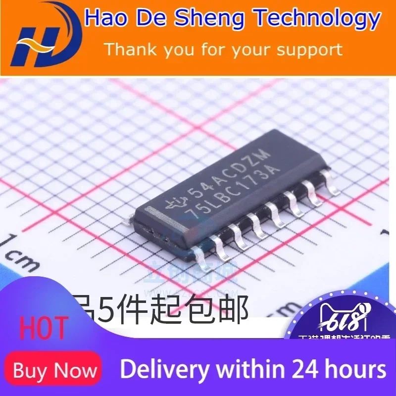 

10 шт./лот SN75LBC173ADR RS-422/RS-485 SN75LBC173AD SOP16 новый оригинальный на складе