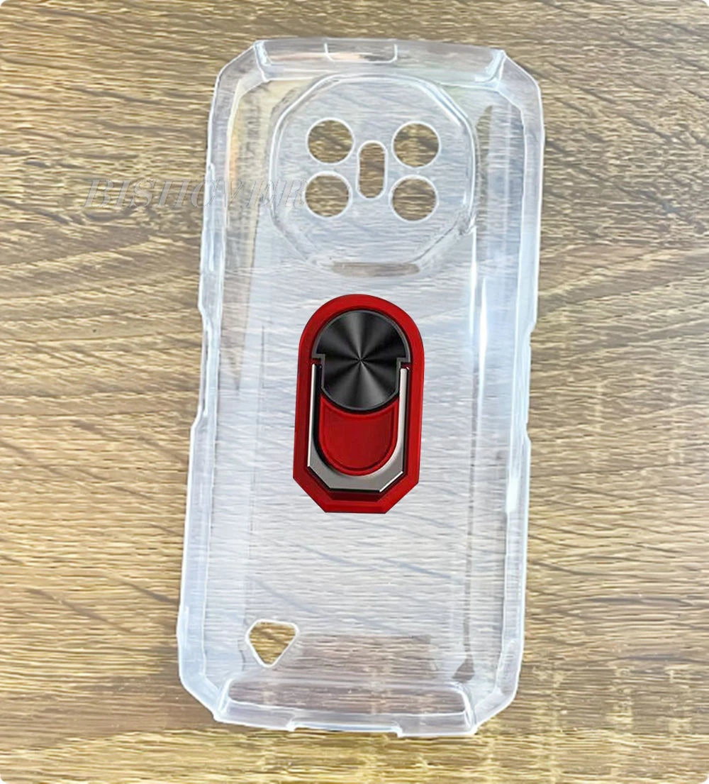 Magnet Phone Case For Doogee Fire 3 5.5" DoogeeFire3 Ultra Pro Fire3 Pro Shockproof Soft TPU Silicone Cover With Ring Holder
