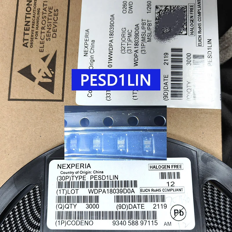 100PCS/LOT PESD1LIN…