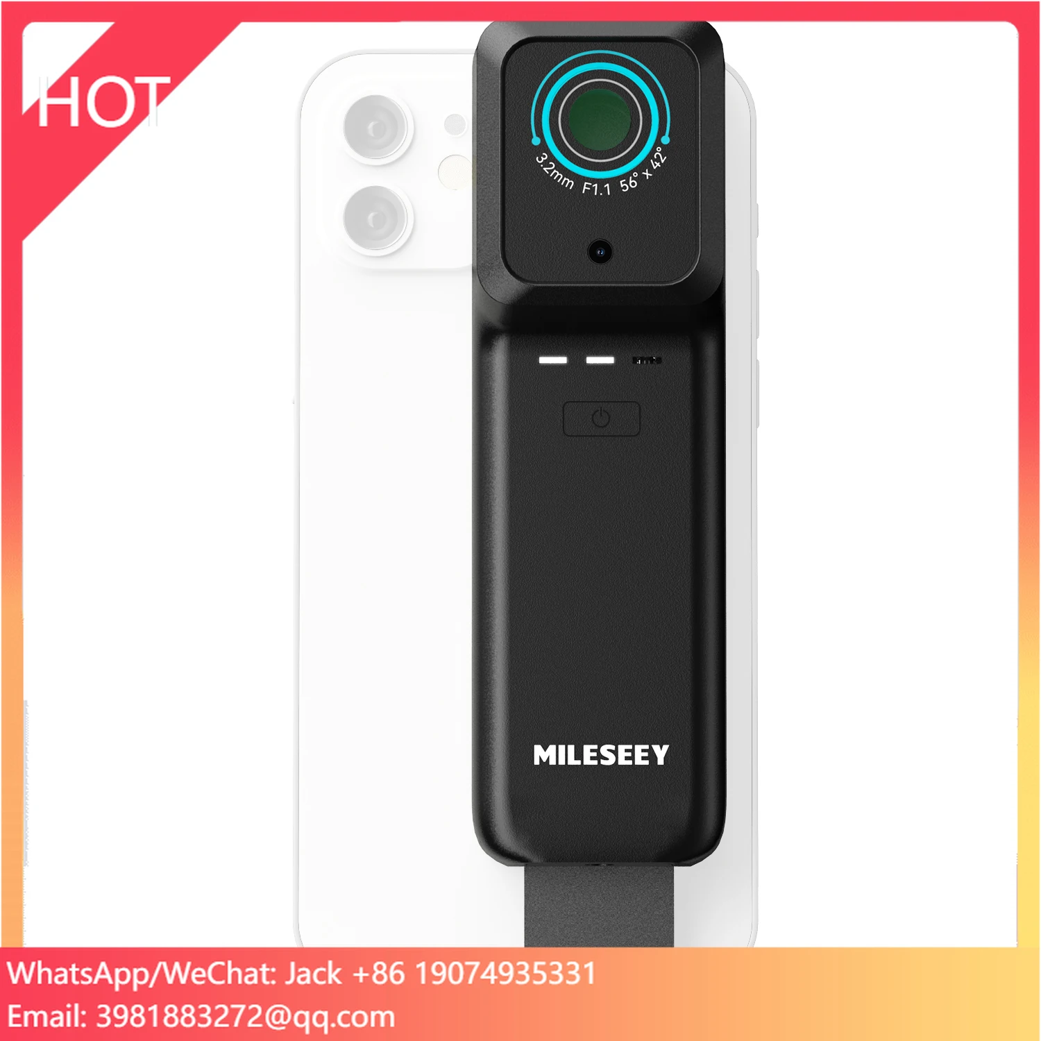 

Handheld Wireless Thermal Camera Mileseey TP2 Plus Dual Infrared And Visible Light Camera Compact Design